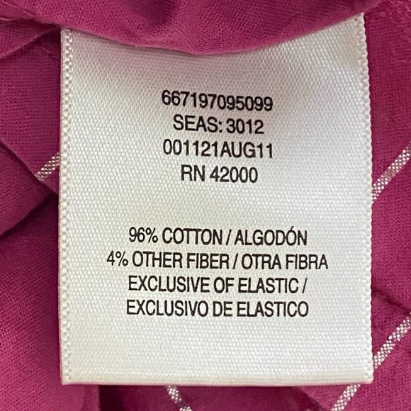 BRAND: Basic Edition Kid's Blouse - SIZE:  S (6/6x) (PRE-LOVED) - Picture 5 of 5
